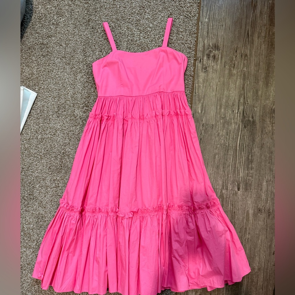 Pinch Vibrant Pink Midi Casual Dress